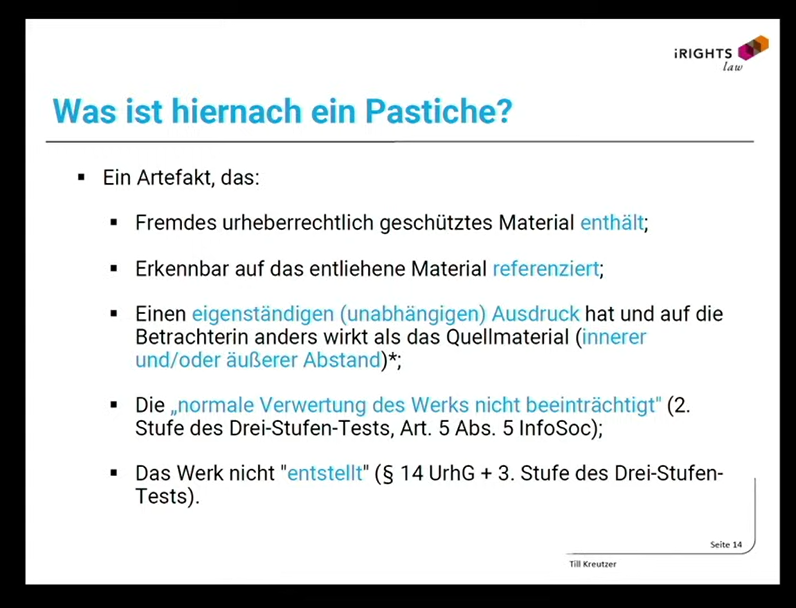 BeataMache's tweet photo. Diese Folie werde ich speichern und ausdrucken und abheften. Danke Till Kreutzer @iRightsinfo #ZugangGestalten22 https://t.co/qBT7pVY9sq