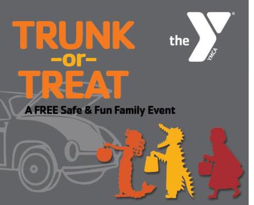 WaynesboroY's tweet photo. Join us at the Waynesboro Area YMCA on Saturday October 22, for our annual 🎃   TRUNK or TREAT 3:00 -5:00PM! This is a free community event! Plus, Jimmy's Famous Seafood Truck is coming at 2PM for you to pick up a late lunch or early dinner! See you tomorrow at the Y! https://t.co/JAROS8fWHF