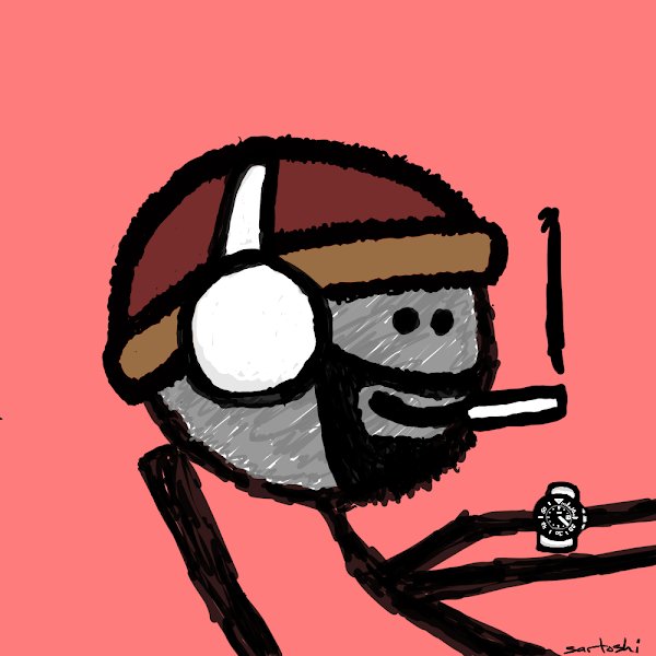 #NewProfilePic
Back to my first mfer. In honor of <a href="/CMC_22/">Christian McCaffrey</a>, my 49er mfer.