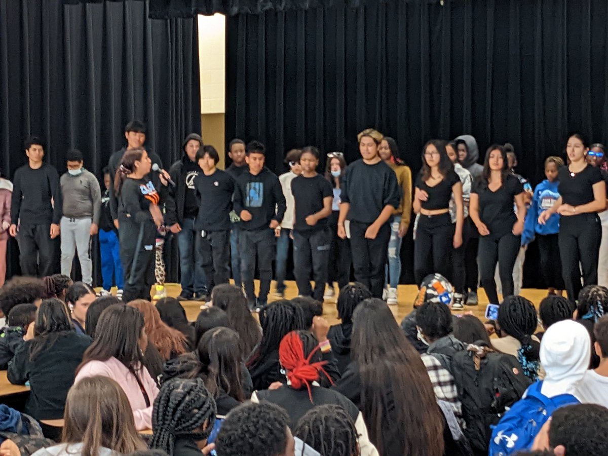 Exploring Latin America day is here!  Our seventh graders are learning to Bachata.