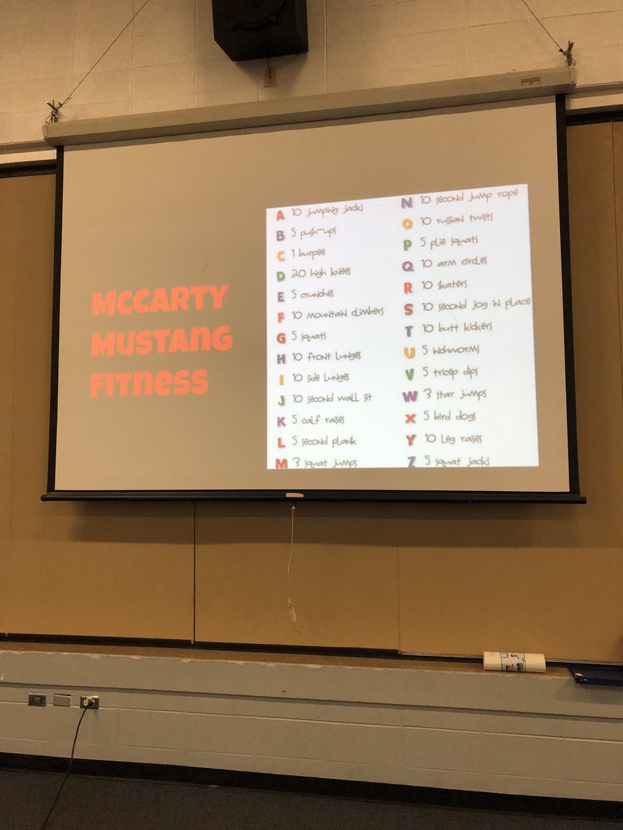 Fit Friday 💪
Mustang Pride 🐎 
WE are McCarty ❤️
⁦<a href="/klulay2/">Mrs. Lulay</a>⁩ 
⁦@1RC_McCarty⁩