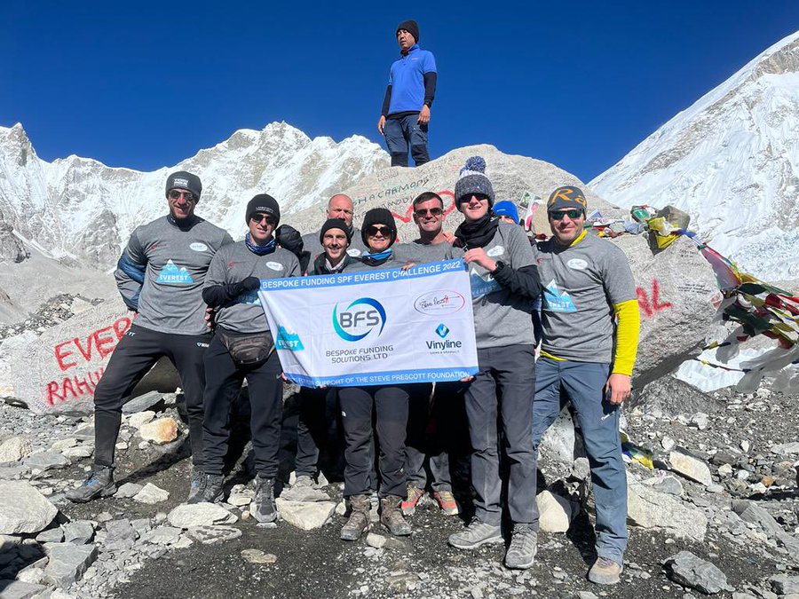 Everest base camp: Steve Prescott Foundation team reach summit | St Helens  Star