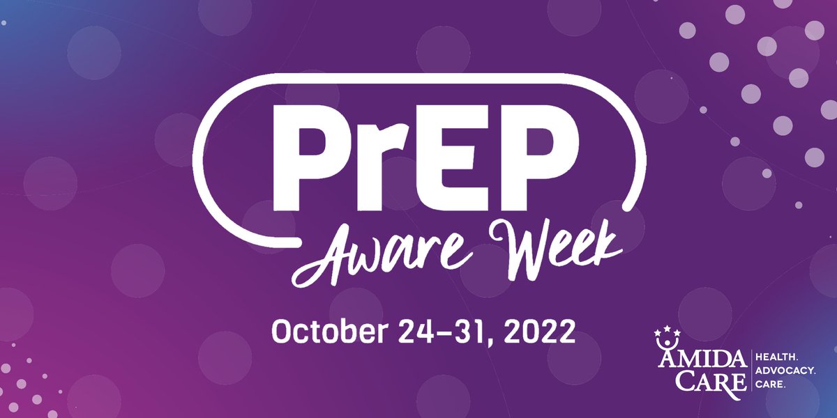AmidaCareNY's tweet photo. We are excited to support #PrEPAware Week in NY (Oct 24 - 31)—a great time to ensure that all New Yorkers are able to learn about and access #PrEP. Learn more about PrEP access and if it is right for you: https://t.co/8E5qnvoSHa @nysdoh #PrEPAwareWeek https://t.co/f5jkwZgmPR