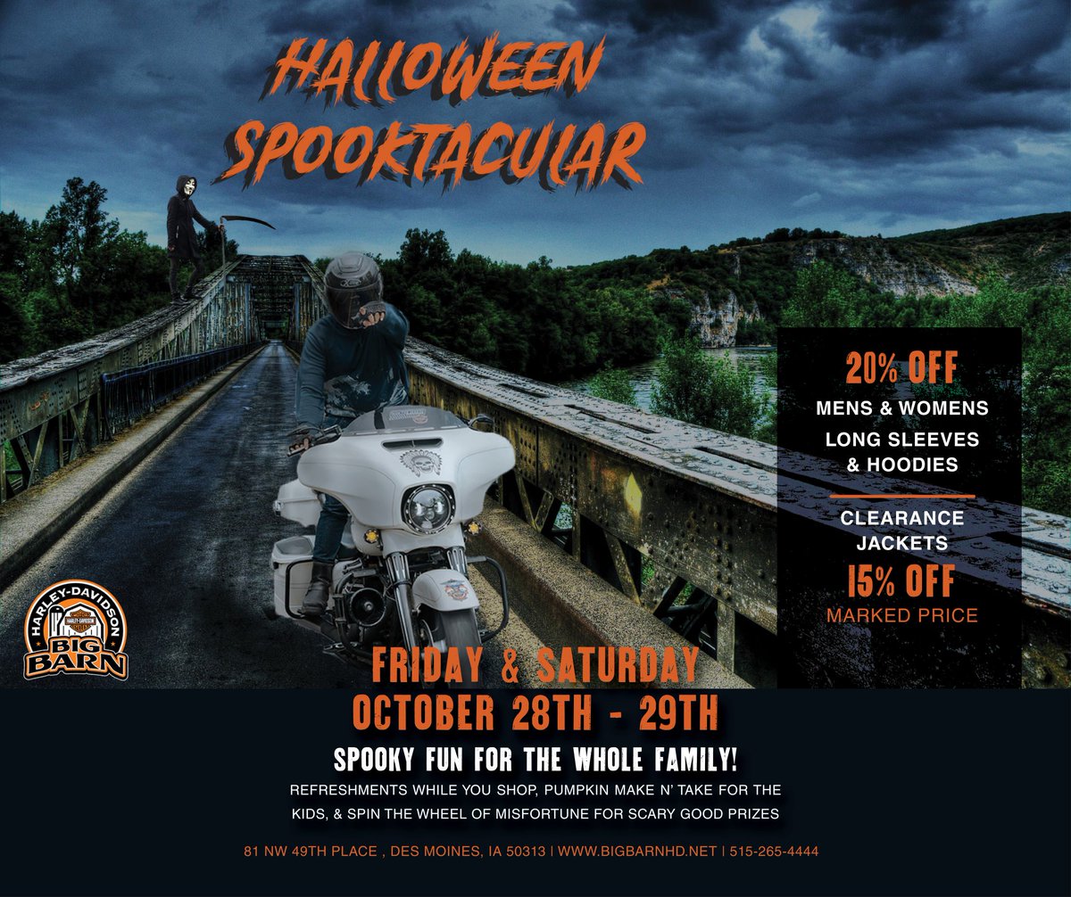 BigBarnHD's tweet photo. Its party time! Click the link below to learn more &amp; don't forget to like, share, &amp; follow Big Barn Harley-Davidson for more awesome updates!

https://t.co/tPmA88uqdf https://t.co/BEbouIpUcl