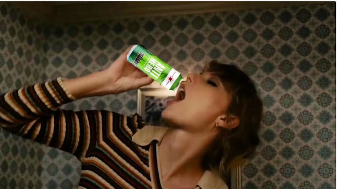 ChuckZadlo's tweet photo. I had no idea TSwift was a fan of Citra, Crystal, Centennial, and Chinook.  Who can blame her for enjoying such a crisp and drinkable IPA. https://t.co/UQTI02PF45