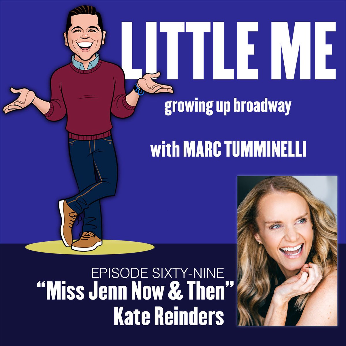 ThatTumminelli's tweet photo. This week we have @KateReinders on LITTLE ME! She’s amazing and you’re gonna love it! Available everywhere! @BwayPodNetwork #katereinders #littlemepodcast #broadwaypodcastnetwork https://t.co/0hW0V4MwyS