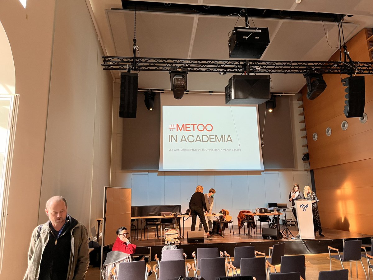 frenezulejo's tweet photo. Looking forward to this very important session on #metoo in academia during @IASPM_DACH conference - also important for our @AEConservatoire #PRIhME project cc @RIAMDublin &amp; @Popakademie_BW https://t.co/7GGpcth2Oy