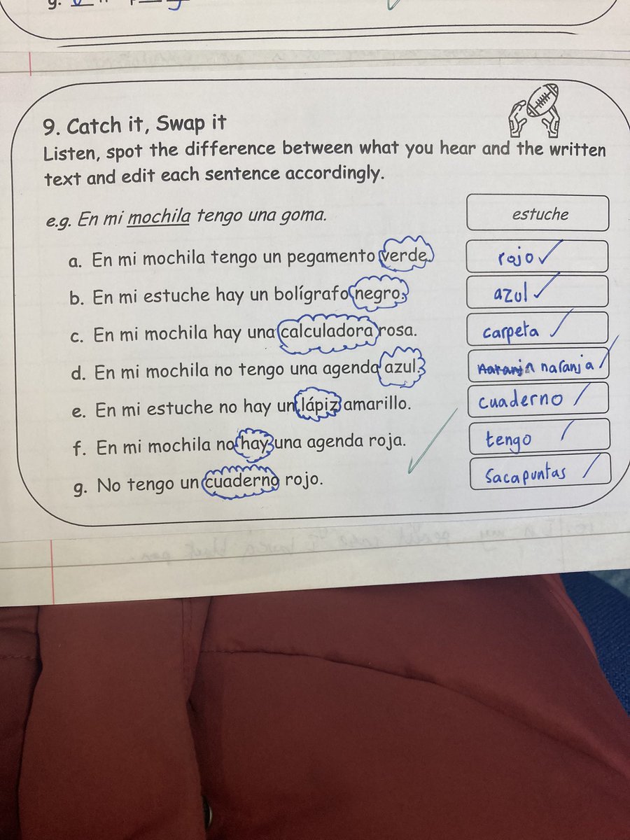 MadMFL's tweet photo. Nice bit of Catch It. Swap It. with Y5! @simograv @gianfrancocont9 @MrVinalesMFL @MrVinalesMFL #languagegym #pepi https://t.co/NONaumbHOF