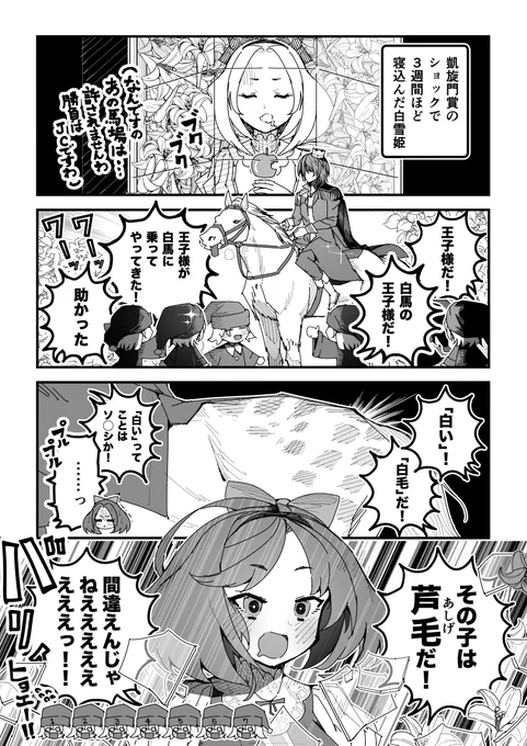 創作漫画「白雪姫と七人の小人」
#創作漫画 