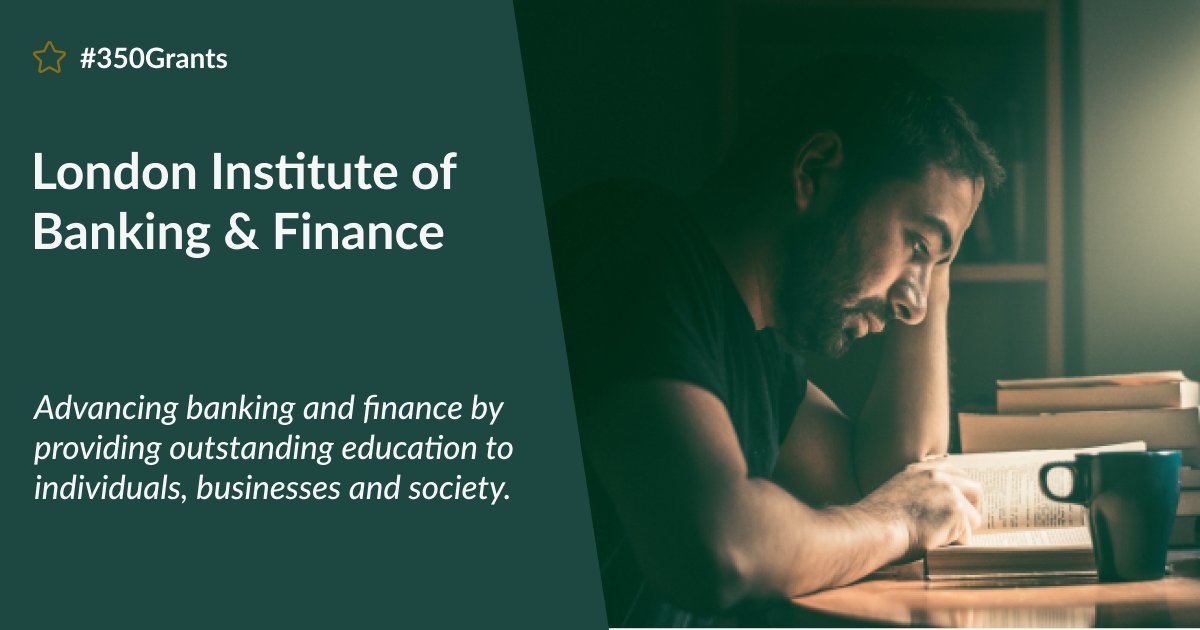 The London Institute of Banking &amp; Finance has been a force for good since 1879, aiming to make careers in #banking and #finance accessible to all. To help more students, a ‘350 grant’ has been awarded to @studyLIBF. 

Learn more here: bit.ly/3PE5EVv 

#350years