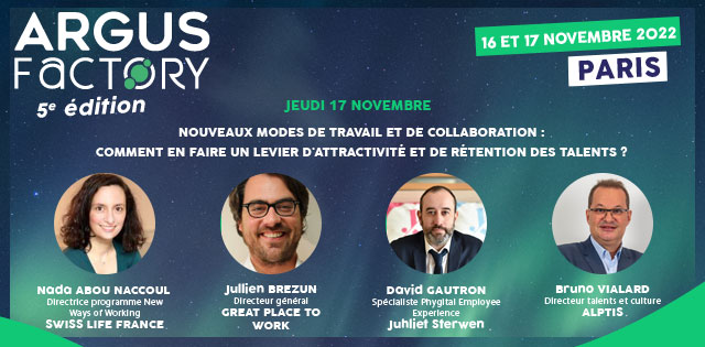 EvenementsARGUS's tweet image. #ArgusFactory, le congrès de l'#assurance en #transformation revient les 16 &amp;amp; 17 novembre. Retrouvez notamment Nada Abou Naccoul @SwissLife_Fr
, @JullienBrezun  @GPTW_FRANCE, David Gautron @julhietsterwen et Bruno Vialard @alptis 🎟️argusfactory.com/?utm_source=tw…