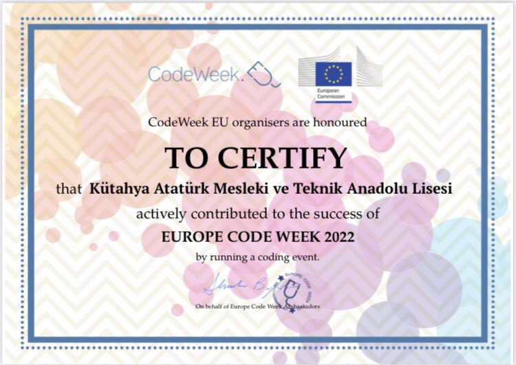 ataturkmtal43's tweet image. Bilişim Teknolojileri Alanı öğrencilerimizin katılımıyla PHP ile Kaynak Kod Öğrenimi eğitimimizi tamamladık. #CodeWeek #Codeweek2022 @kod_43 @kutahyamem @ArgeKutahya