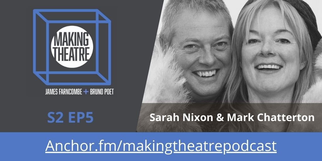 This time we talk to Sarah and Mark about their extensive experience writing and directing pantomime.  Their own particular brand of raucous rock-n-roll panto has been seen for 19 consecutive years at the Liverpool Everyman