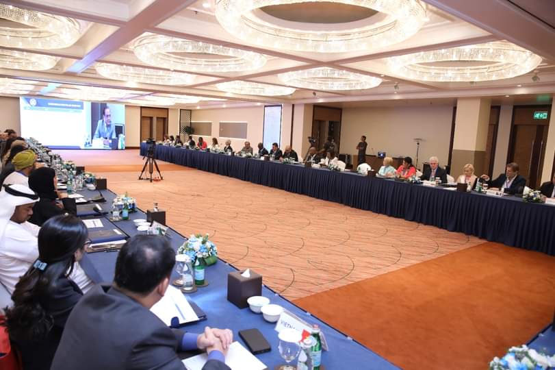 UESpT's tweet photo. We are very proud to publish the picture of the EGM of the #FISpT (Federation Internationale du Sport pour Tous - International Sport for All Federation)!
54 countries from all over the world had the opportunity to elect the new BoD of FISpT, composed by 16 members https://t.co/nXBnd5HZKm