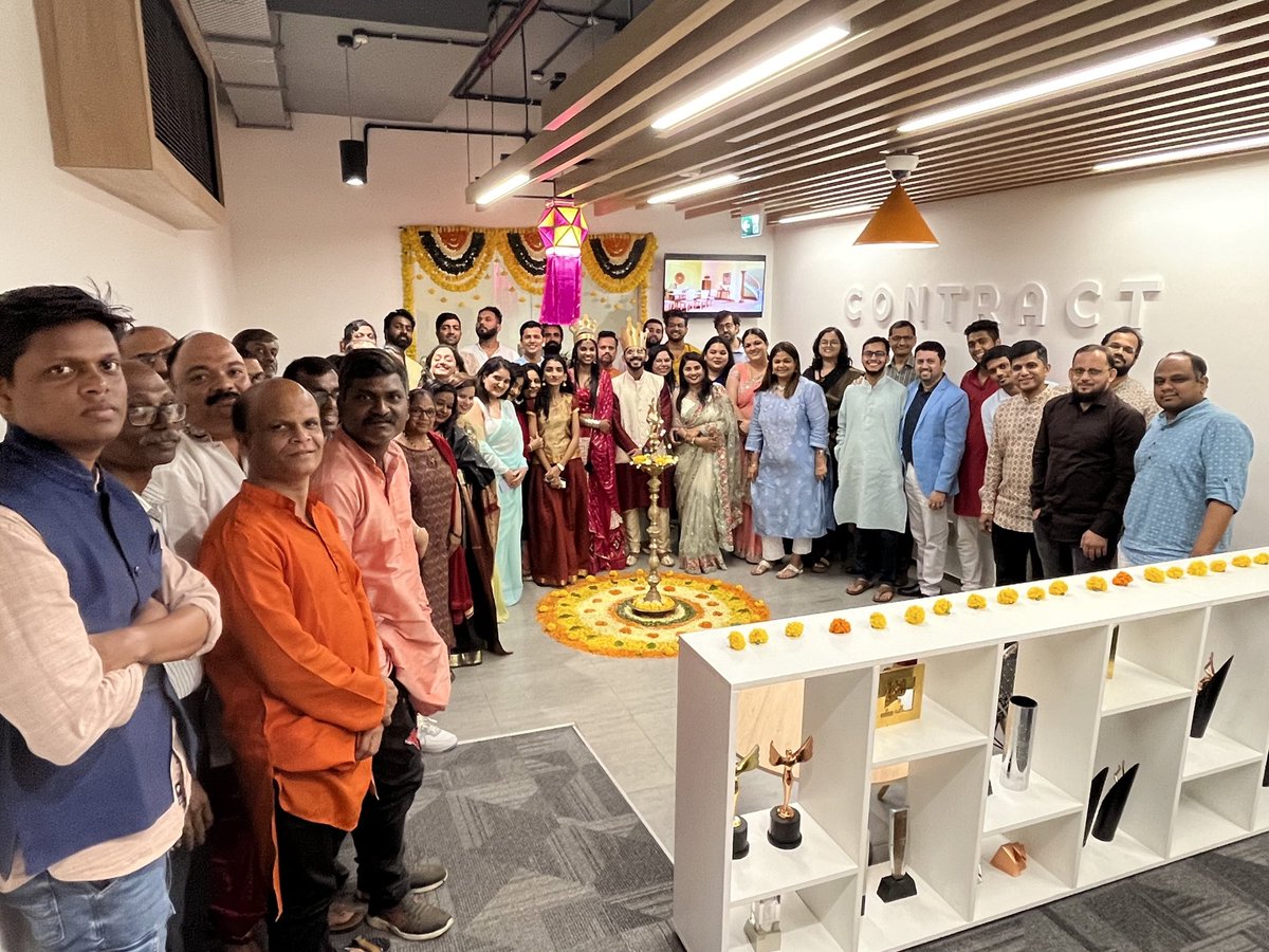 Happy Diwali 🪔 from all of us. Have a really bright one.