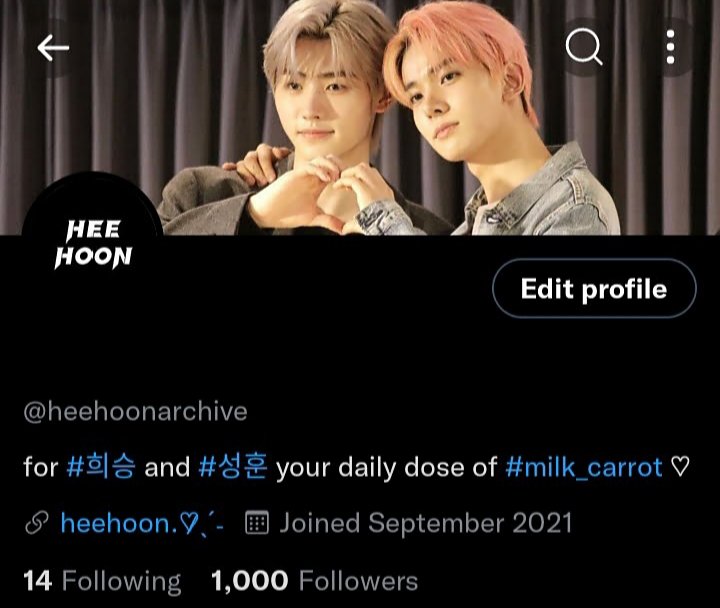 heehoonarchive's tweet photo. today marks one year since i created this acc for #milk_carrot ! thank y'all for your support^^ https://t.co/9PwQCkDdDF