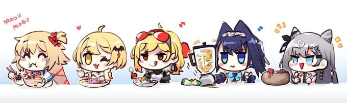 Iron (Stomach) Chef#はあとArt  #メルArt  #inKaela #kronillust #Zetacrylic 
