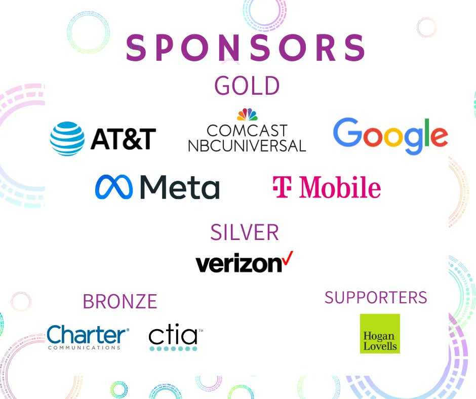 Thanks to our PowerOn Awards sponsors: <a href="/ATT/">AT&T</a>, <a href="/comcast/">Comcast</a> <a href="/NBCUniversal/">NBCUniversal</a>, <a href="/Google/">Google</a>, <a href="/Meta/">Meta</a>, <a href="/TMobile/">T-Mobile</a>, <a href="/Verizon/">Verizon</a>, <a href="/GetSpectrum/">Spectrum</a>, &amp; <a href="/CTIA/">CTIA</a>. Special thanks to <a href="/HoganLovells/">Hogan Lovells</a>. PowerOn Awards Ceremony is 10/28! Register at  buff.ly/3ozN4m9  #PowerOnAwardsCeremony #poweron #lgbtq #lgbt