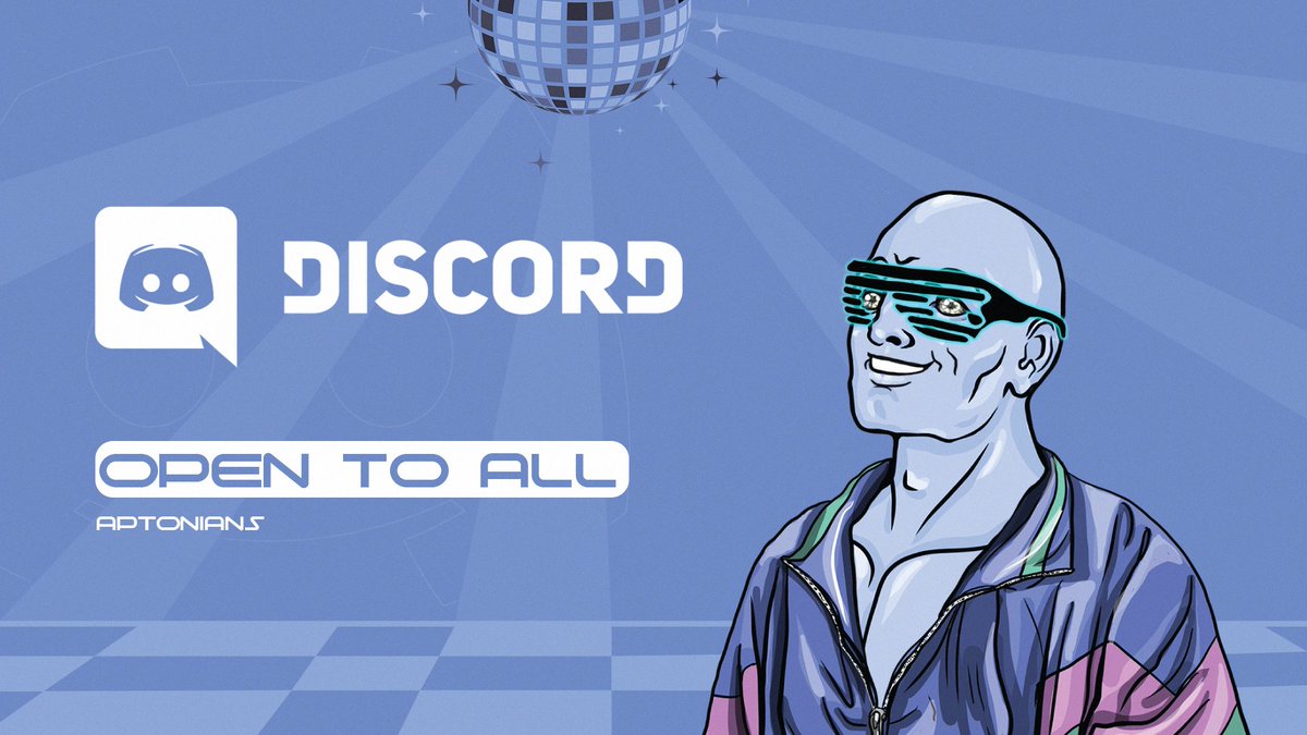 OMG OMG OMG🤩🪬🎉
You found!❤️‍🔥
What joy!❤️‍🔥

Aptonians are spreaded
all over the world🚀

Officially declare:

DISCORD HAS OPENED✅🙌
discord.gg/PaBcGX3g9u

APTONIANS EXPANSION 
HAS BEGAN✅💪
#Aptos #AptosEcosystem #AptosNFTs #LFM