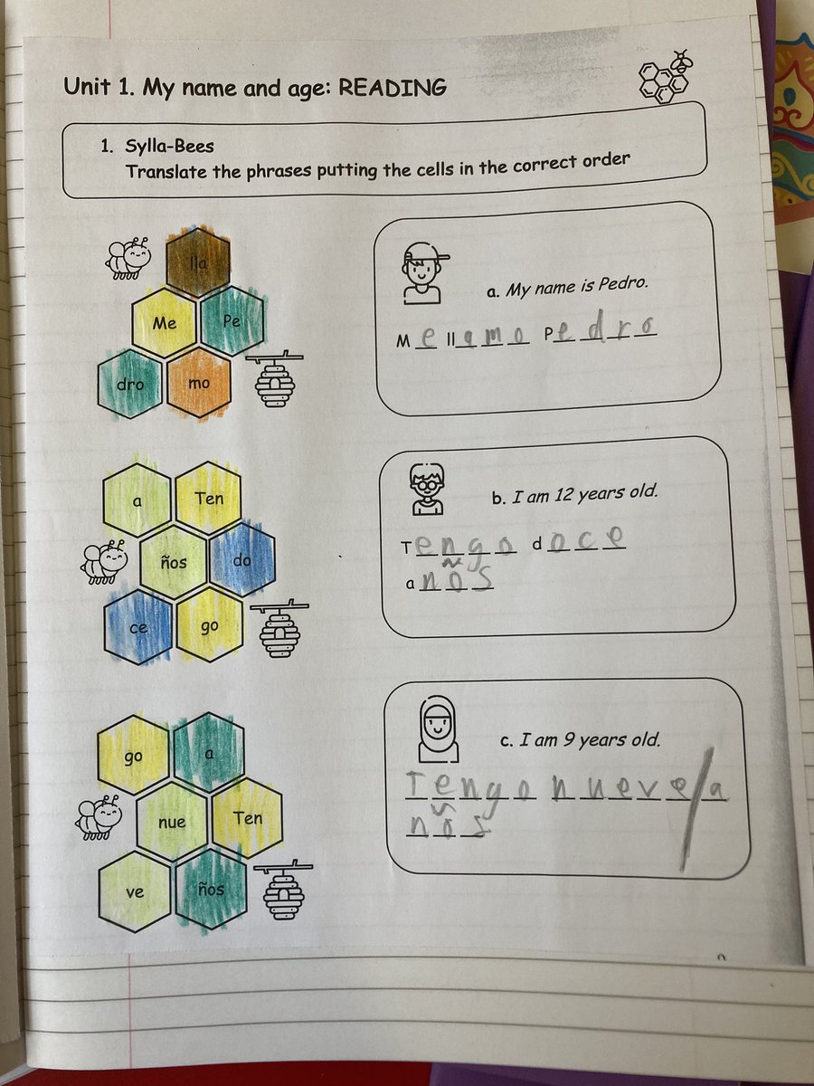MadMFL's tweet photo. Sylla-bees with Y3 @simograv @MrVinalesMFL @gianfrancocont9 #pepi #languagegym https://t.co/fZXWiATLPu