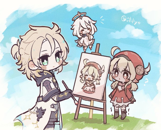 「chibi easel」 illustration images(Latest)