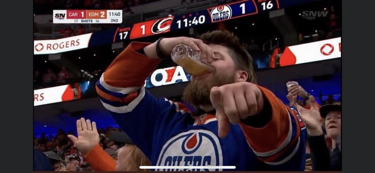 Jen_Winter's tweet photo. This man was the true first star at the @EdmontonOilers game last night! https://t.co/OB7qgmkGQY