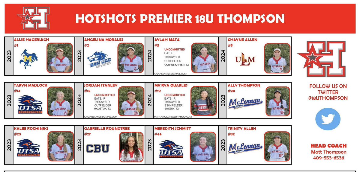 Hotshots Premier 18u Thompson tweet media