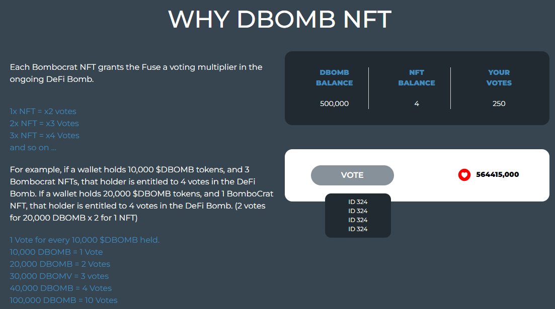 suneel_99's tweet photo. @DeFi_Bomb #DBOMB Launching today💥💥💥
#governance #Defi #nfts #bombpad what ever you want.......💣💣💣💣 https://t.co/iAy0fNNbzB