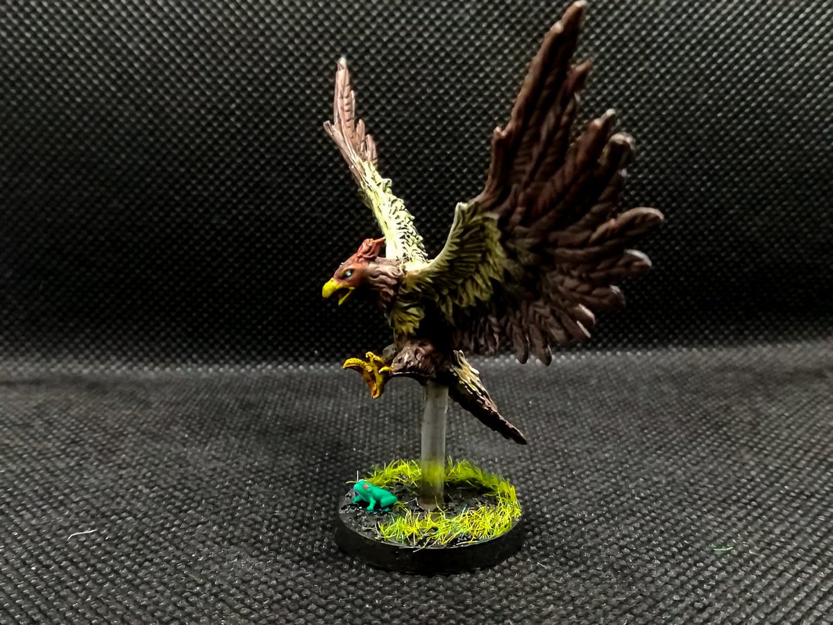 #massivedarkness2 #hellscape #animalform #eagle #druid #druidsvsbelzebub @CMONGames #massivedarknessminis #boardgames #miniatures #paintingmassivedarkness #coolminiornot #tabletopgame  #dungeoncrawler #miniaturesgames  #boardgamegeek 
#kickstarter #airbrush #speedpaint #lightbox