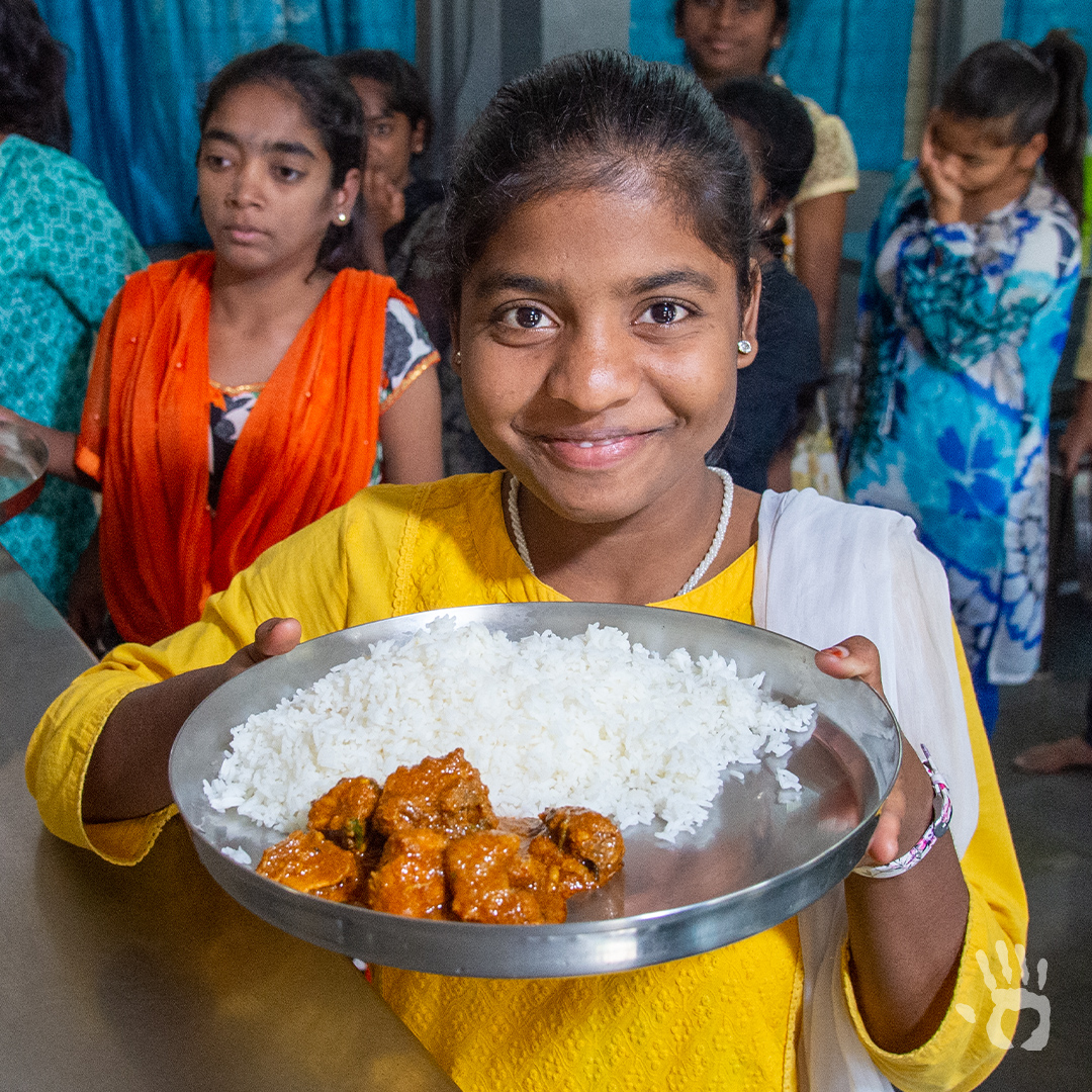 Want to learn more about how your support is feeding hungry kids and sharing the love of Christ in many parts of the world? Visit joycemeyer.org/feeding to find out more! #HandOfHope #GiveHope