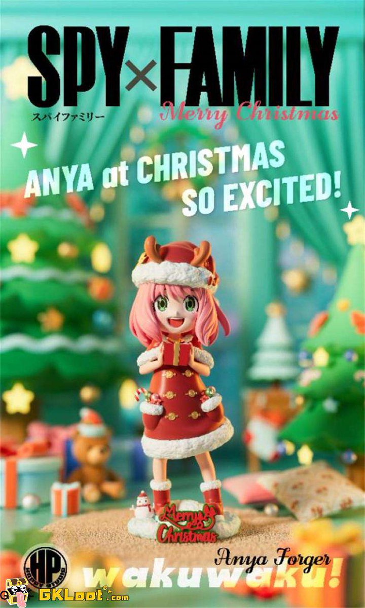GklootStore's tweet photo. [Pre-Order] Happy Studio 1/6 Spy × Family Anya Forger Christmas ver. Statue
Material: Polystone, PU
Height: 17cm / 6.69"
Scale: 1/6
Full Price: 75.99$
---
👇Get It Here:👇
https://t.co/5O12N6llGq

#SpyXFamily #HappyStudio #AnyaForger #statue #anime #manga https://t.co/jj3f89snm4