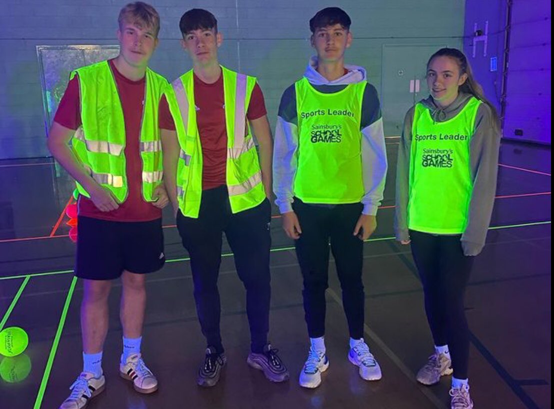 SportNLC's tweet photo. A huge thank you and well done to our L3 @NCFE @NorthLindsey SPEX Y2 students who volunteered at the @letsgetahead #GetGlowing event. #TeamNLC https://t.co/88TkWi1ASU
