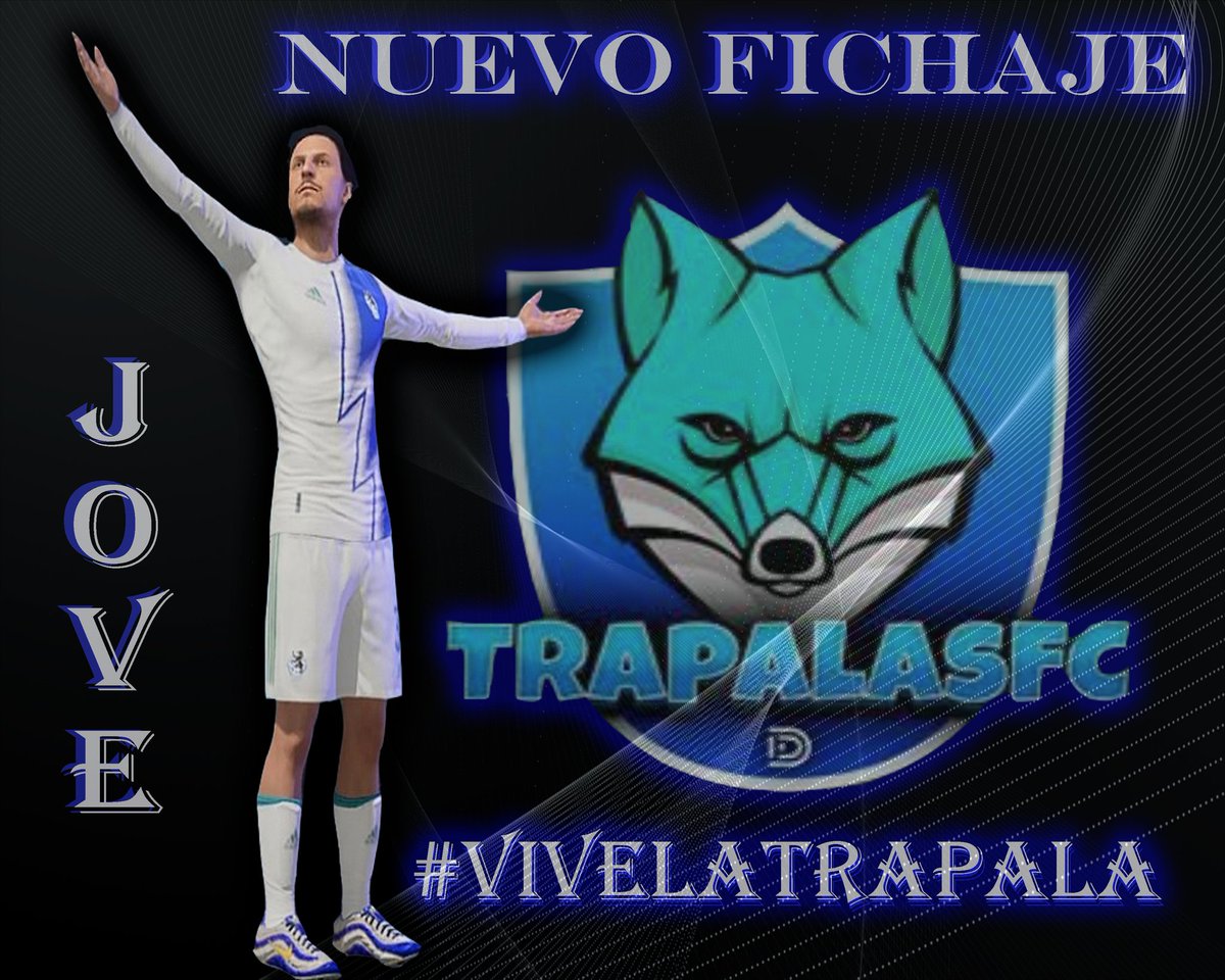 💥NUEVO FICHAJE💥

⚽🎮 Jove: jugador que llegó a nuestras pruebas para quedarse demostrando su gran nivel y que ya es uno más del grupo, MCD con clase y buena salida de balón que también hace maravillas en el CAI digamos que es un todo terreno🎮⚽
🎉BIENVENIDO🎉
#vivelatrapala