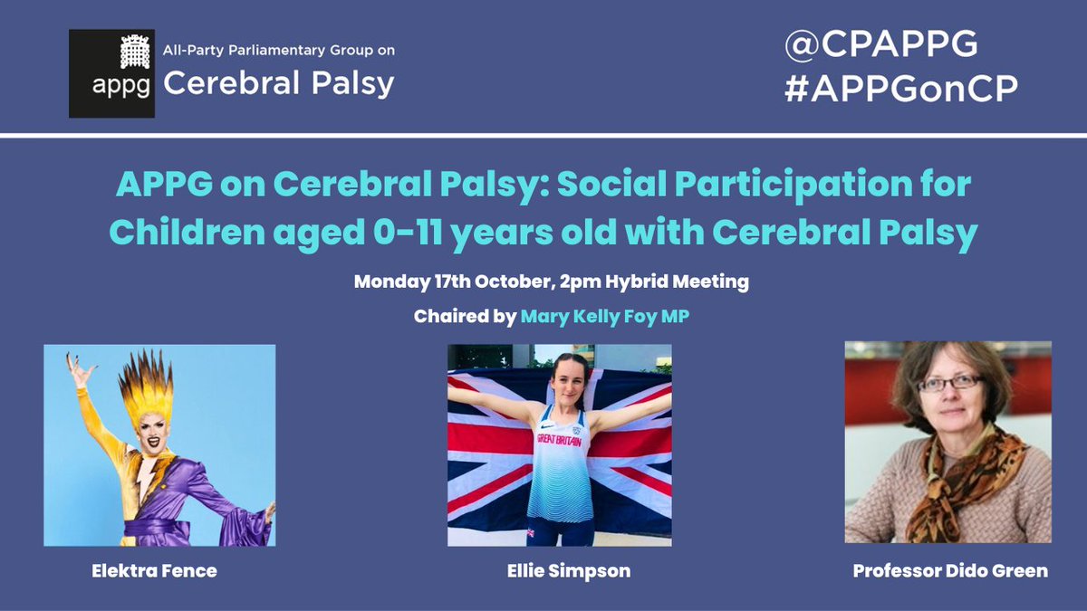 APPG on Cerebral Palsy tweet media