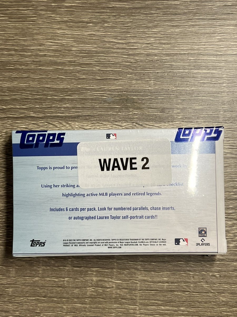 BraydoSports's tweet photo. Topps X Lauren Taylor wave 2 boxes x5 $140 Shipped 🚚   RT are appreciated. @sports_sell @CardboardEchoes @HobbyConnector @Hobby_Connect: Dm if interested https://t.co/3MMCb4dI3b