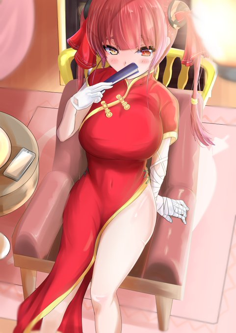 #マリンのお宝
#マリン航海記
李香蘭コス船長が見たい?んああおっしゃらないで。既にご用意しております。 