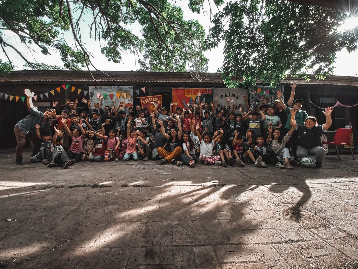 programa018's tweet photo. 1° OLIMPIADAS de PAINA!
Con la participación de más de 90 chicos de las Sedes de Barrio Obligado, Mitre, San Ambrosio, Don Alfonso y Trujui. Jornada en la que luego de un rico almuerzo, los participantes realizaron actividades deportivas y recreativas! @jaimemendezh @LuRaskovsky https://t.co/gNRwo53DLK