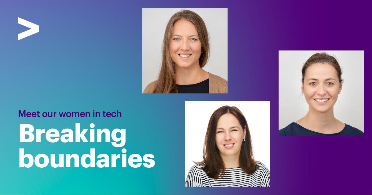 Three women with three different stories—Happy to tell my own in this new #WomenInTech blog series. Read it here: accntu.re/3MiwBha