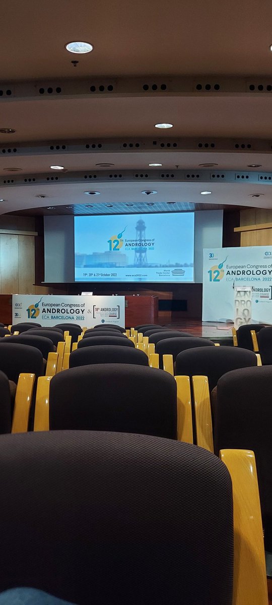 The final day of #ECA2022 is coming to an end, with fantastic lectures on the best that is done in the andrology field, sharing ideas and establishing new collaborations.   <a href="/EAAndrology/">European Academy of Andrology</a>