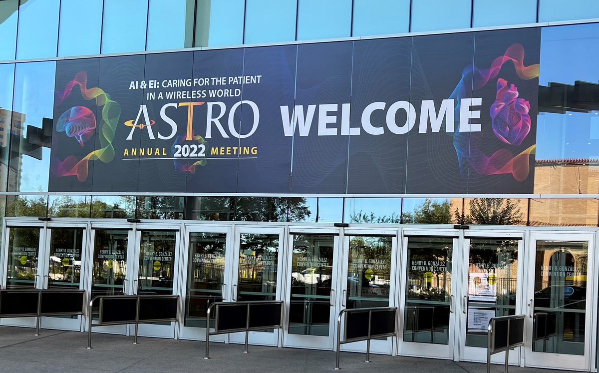 We are so excited to welcome you to #ASTRO22!  See you soon, y'all!  #radonc #medphys #radbio
