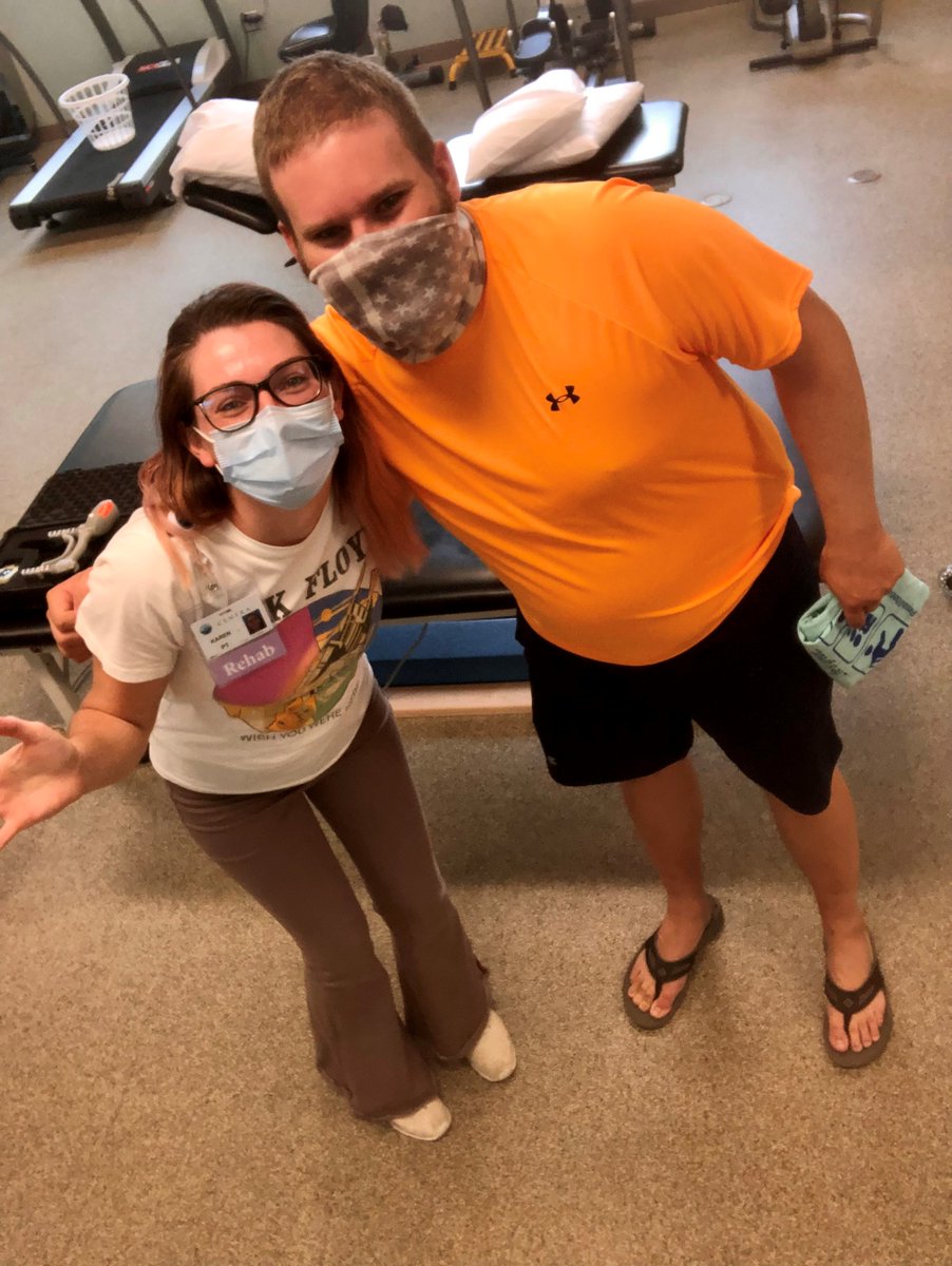 CentraRehab's tweet photo. 📣Come see us for Physical Therapy! 
"I couldn't ask for better communication from this team! They have a wealth of knowledge and gave me great information about my condition, including what to expect as I went through the recovery process." - Michael S., Gretna https://t.co/By0B1nm63M