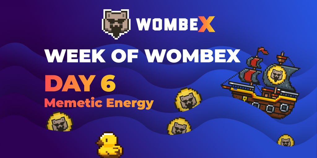 🍓Day 6⃣: #WombexWeek Memetic Energy

Show us your best Wombex memes and win 💰! First place will get $100, with the next 10 best memes getting $10 each.

Rules:
1️⃣ Must tag <a href="/WombexFinance/">Wombex</a>, <a href="/PancakeSwap/">PancakeSwap</a> &amp; $WMX
2️⃣ Must include Wombex characters &amp; branding
3️⃣ Be original and funny!