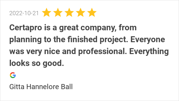 CertaProIndy's tweet photo. New 5.0-star Review: "Certapro is a great company, from planning to the finished project. Everyone was very nice... https://t.co/gomwPbpUGN