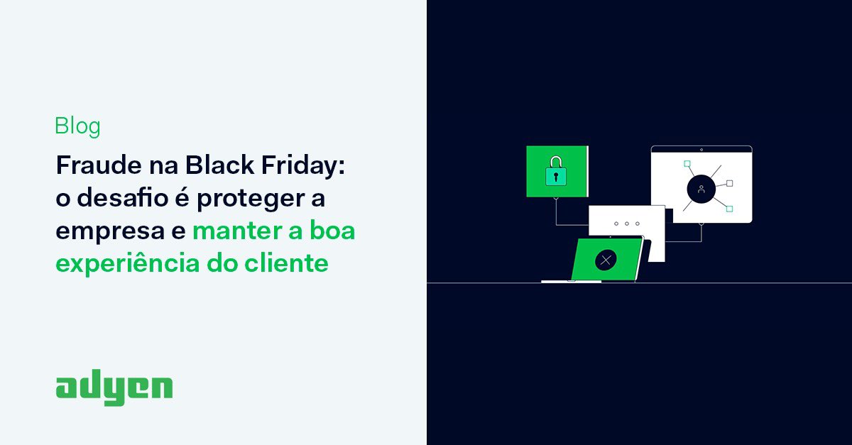 AdyenBrasil's tweet photo. Black Friday é sinônimo de volume de vendas. Nesta data, o desafio é equilibrar a proteção de marcas e consumidores contra fraudes e preservar a boa experiência dos clientes. Cassia Pinheiro, Head de Operações da Adyen LATAM nos deu algumas dicas. Confira: https://t.co/Yl8pFrM9Ps https://t.co/4JrbqitV8S