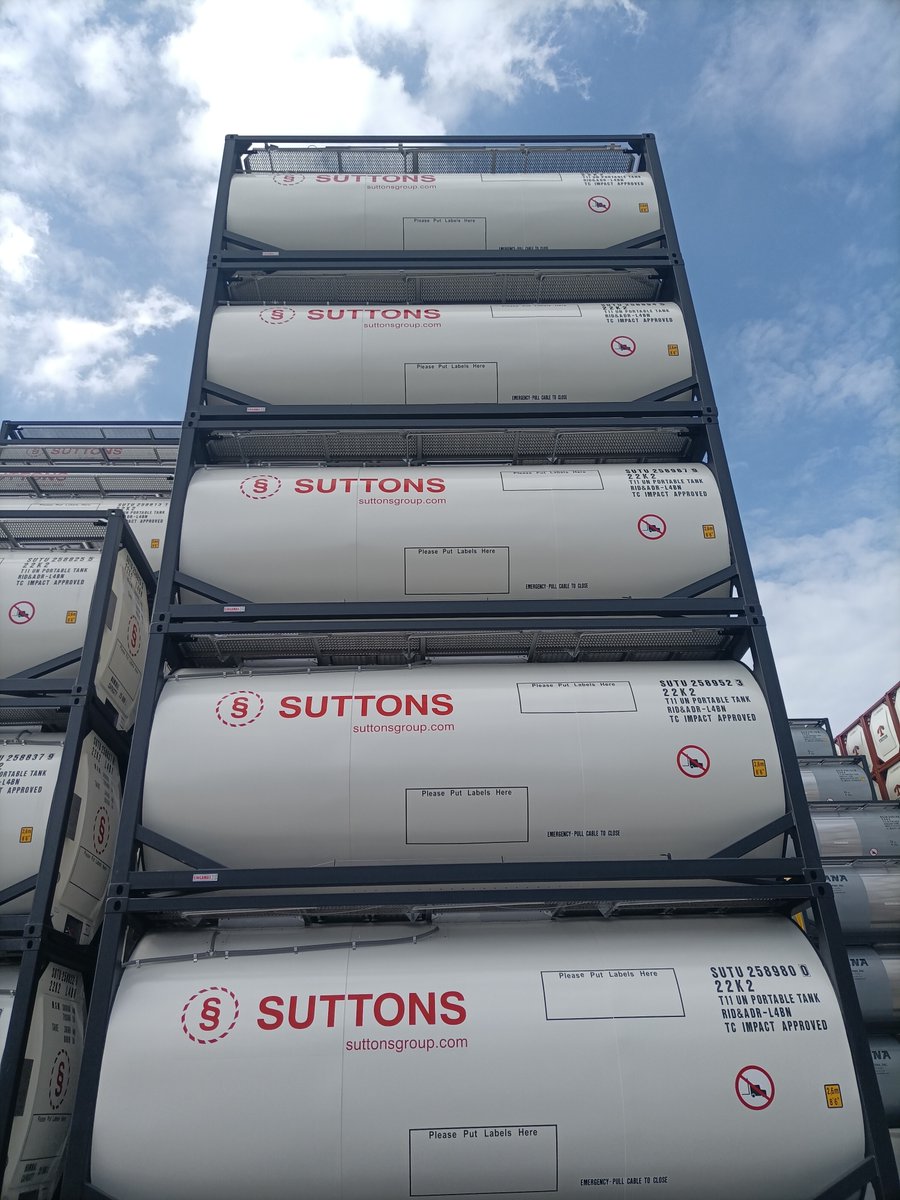 We are thrilled to share these great photos of the newest additions to our tank container fleet.

This is just one batch of 100 brand new 25,000 litre tank containers, out of a larger order of 500 tanks that the business recently invested in!