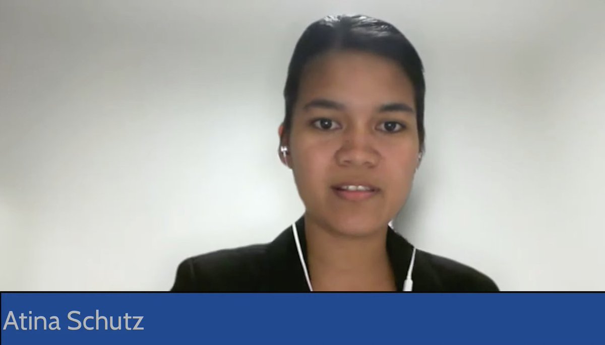 IMOHQ's tweet photo. "The investment opportunities for a responsible industry are enormous. We want IMO to provide a certainty of speed & the change required. We have no choice but to ensure the revised strategy we will adopt in 34 weeks is the right one," said Atina Shutz, Micronesia #IMOfutureFuels https://t.co/NnSIZ5aNJA