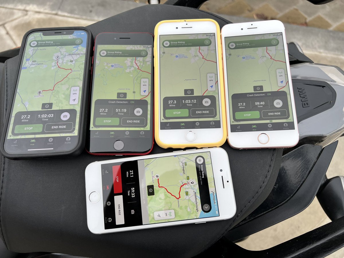 realrider's tweet photo. What better way to spend a Friday afternoon than on the bike testing a major iOS update to the REALRIDER & TSOS apps. #rideprotected #motorcyclelife #emergencyapps https://t.co/XPqkYBrGlV