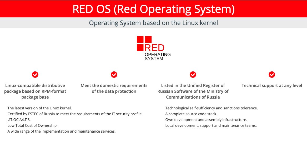 The exit of developers from the Microsoft ecosystem is not far off 👨💻

Russian business software developers are moving to Red OS. This Linux kernel-based operating system is a solution from our resident <a href="/redsoftbiz/">Ред Софт</a> and Comindware.

🔗 red-soft.ru/en
