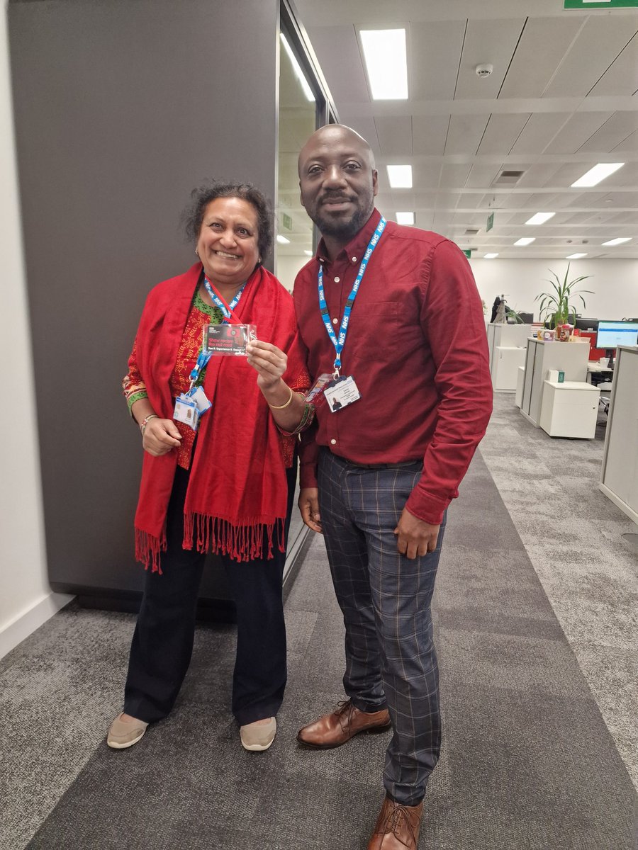 samafreh's tweet photo. Red Friday. Show Racism The Red Card. @DodhiaV @Meera_Mistry1 @CNWLNHS @waddington_mike https://t.co/mEeHOUJAM5