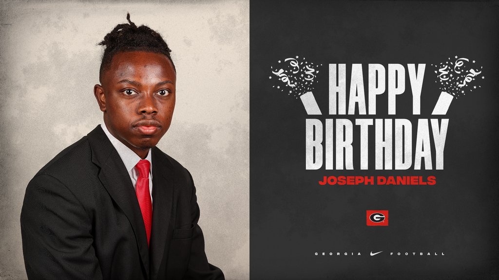 Happy Birthday, @iamJoDaniels !! #GoDawgs